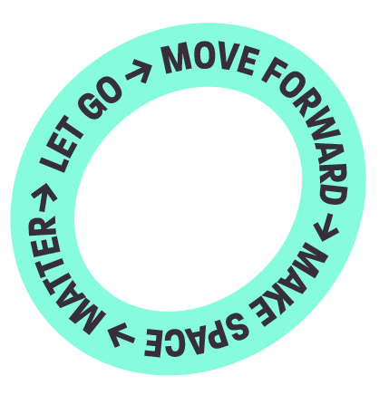 Decorative brand circle pattern